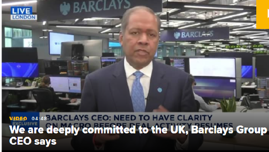 双融配资 英国巴克莱银行Q1利润超预期，为关税可能导致的经济放缓做准备